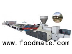 High Density Water Proof Outdoor WPC Foam Panel Board Extrusion Line