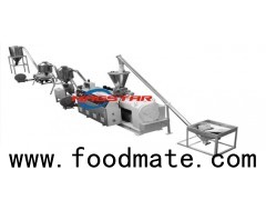 PVC Hot Cutting Compouding Granlues Pelletizing Extrusion Line