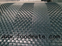 Wear Resistant 13mm And 10.5mm One-way Or Two-way Toothed PVC Polishing Conveyor Belt For Stone And