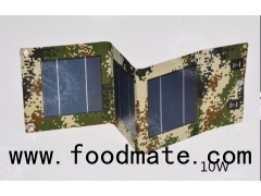 10W 5V Portable Foldable Solar Battery Charger Panel