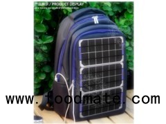 10W Array Solar Powered Charging Panel Backpack