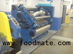 Semi-automatic 2 Ply Steam Heating Fingerless Corrugator Machine