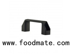 Black Plastic Door Handle 8Mm Mounting Hole For CNC Machine