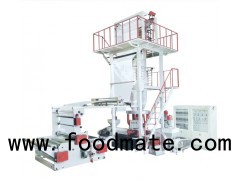 Three-Layer Co-Extruder Rotary Die-Head Film Blowing Machine