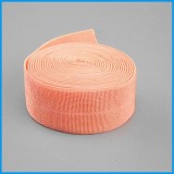 High Tesility Solid Color Fold Over Elastic Band For Apparel