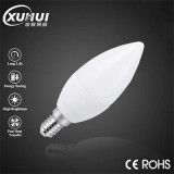 Energy Saving Aluminum And Plastic LED Candle Bulbs E12, E14 LED Manufacturer