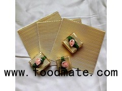 Corrugated Pre Cut Sheet Aluminum Foil For Homemade Chocolate Packaging