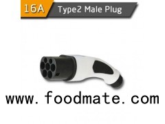 Type2 16A IEC62196-2 Male EV Charging Plug For EV Charging Station