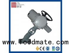 Stainless Steel Bolted Bonnet OS&Y Butt Weld Electric Straight-through Globe Valve