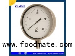 China Manufacture Stainless Steel (normal) Bourdon Tube Oxygen Tube Pressure Gauge