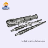 Conical Twin Screw And Barrel