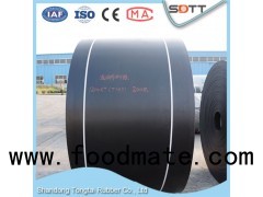 Tongtai Lowest Price Heat Resistant EP200 Cement Plant Rubber Conveyor Belt With 15 Years Production