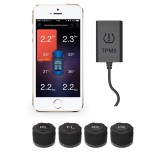 Tirebull BT03 External And Internal Bluetooth Tpms Wireless Tyre Pressure Monitor For Android Phone