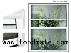 Pvc Retractable Roller/rolling/roll Up Fly Screen Window