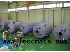 PVC Drop-In Plate Lining Tetrafluoroethane Stirred Tank Reactor