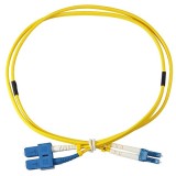 Low Insertion Loss High Return Loss Single Mode Or Multimode SC And FC Fiber Patch Cord