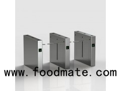 CE Approved 304 Stainless Steel drop Arm Turnstile/Electronic Security Entrance