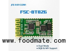 BQB Passed 4.0 Dual Mode Arduino Bluetooth Module With IAP2 Beacon SPP GATT FSC-BT826