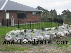 Decorative Black Aluminum Pool Fencing