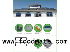 Install Support 3000w 5000w 10000w Solar Home Generator Energy Panel Power System