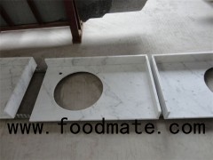 White Marble Company For Chinese Guangxi White ,Bianco Crown Bathroom Vanity Tops