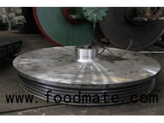 Friction Disk Carbon Steel Sand Castings For Forging Machine