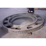 Flange And Rim Carbon Steel Cast With Large Steel Sand Casting For Forging And Press Machine