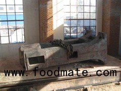 Sand Casting Frame Large Carbon Steel Casting For Press Machine