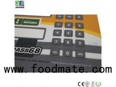 Chinese Products Wholesale Custom Rohs SGS Membrane Keypad with Autotype Momentary Button PC/PET Ove