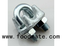 Galvanized Heavy Malleable Steel Cable Clamps