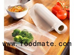 Embossed Vacuum Pouches For Vegetable Packaging PA/PE Vacuum Channel Bags