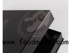 Sweater Black Card Paper Gift Boxes With Lids