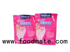 Printed Custom Cat Litter Plastic Stand Up Packaging Bags