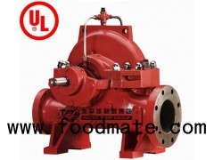 UL Listed Electric & Diesel Engine Drive Split Case Pump For Fire Fighting