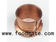 Plated CNC Machining Copper Flange Machined Copper Parts