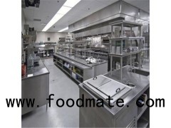 Kitchen Sink And Cabinet With Hairline Stainless Steel Sheet For Kitchenware