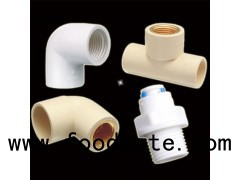 CNC Machining Plastic Pvc Plumbing Pipe Fittings In Prompt Delivery