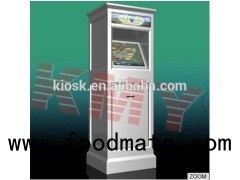 Phone Charging Kiosk Mulit Touchscreen Kiosk Wall Mounted With Dual Screen