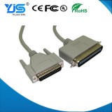 PVC Jacket Molded HP DB50P Connector To D Sub 50pin 34pair Twisted Copper Wire SCSI Cable With Screw