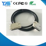 Metal Assembly DB37P Connector To 37pin D Type SCSI Lvd Cable