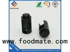 Black Hard Anodized Aluminum Cnc Turning Lathe Parts