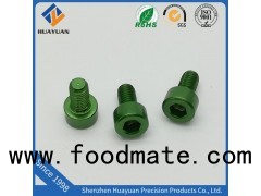 Anodized Aluminum 6061 Cap Head Screw With Different Color