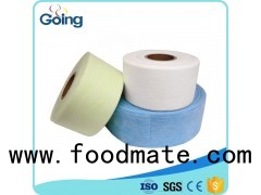 Blue Green White Color Soft Touched Elastic Nonwoven Waistband Customized Width Elastic Waistbandela