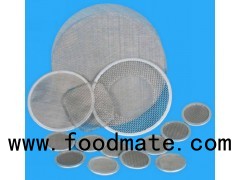 Stainless Steel Rimmed Mesh Disc