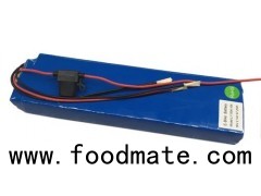 Factory Customized 18650 Ebike Battery Packs 36V 10AH Built-in, EV Batteries