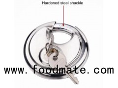 China Supplies Round Stainless Steel Disc Padlock