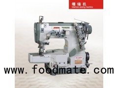 Industrial Cylinder Bed High Speed Direct Drive Interlock Sewing Machine Or cover Stitch Machine Wit