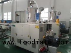 Plastic Single Screw Extruder Machine For Making PE PVC PP PPR ABS Nylon 3D Printer Product