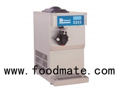 Gravity Feed Single Flavor Table Type Soft Ice Cream Machine