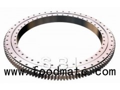 2.1.1Single Row Crossed Cylindrical Roller Slewing Bearing With An External Gea